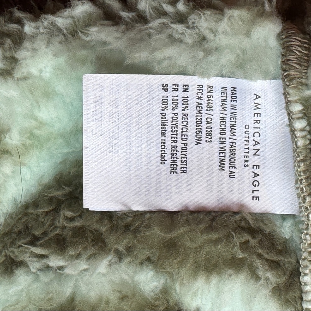 AMERICAN EAGLE Zip-Up Seriously Huggable Jacket Size XS/S NEW WITH TAGS - Picture 6 of 6